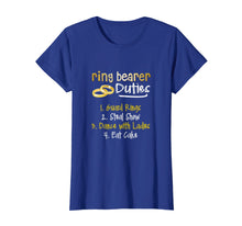 Load image into Gallery viewer, FUNNY RING BEARER DUTIES T-SHIRT Cute Wedding Gift
