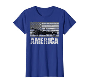 American Tow Truck Driver | Patriotic Pick-up T-shirt Gift