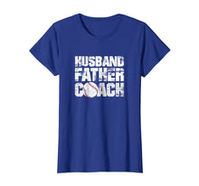 Load image into Gallery viewer, Husband Father Coach: Softball Baseball Dad Gift T-Shirt
