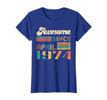 Load image into Gallery viewer, 45th Birthday gift 1974 Years Old Awesome Since April 1974
