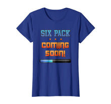 Load image into Gallery viewer, Gym T-shirt, Six Pack Coming Soon, Fit Abs by Zany Brainy
