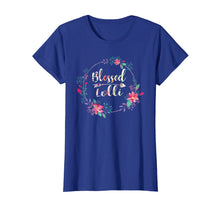 Load image into Gallery viewer, Blessed Lolli T-Shirt With Floral, Heart Mother&#39;s Day Gift
