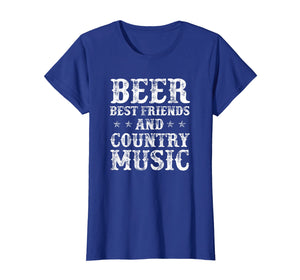 Beer Best Friends And Country Music T-Shirt