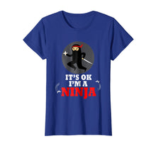 Load image into Gallery viewer, Funny Ninja Shirt for Boys and Girls - Cute Ninja Tees
