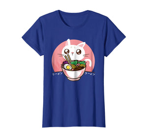 Kawaii Japanese Ramen Noodles Shirt Anime Cat Lover Gift