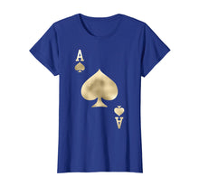 Load image into Gallery viewer, Ace of Spades - Playing Card Halloween Costume T-Shirt
