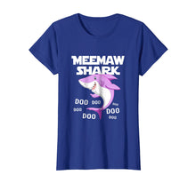 Load image into Gallery viewer, Meemaw Shark T-Shirt Mother Grandma Halloween Christmas
