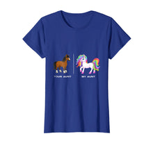 Load image into Gallery viewer, Your Aunt My Aunt Horse Unicorn Shirt Funny Aunt
