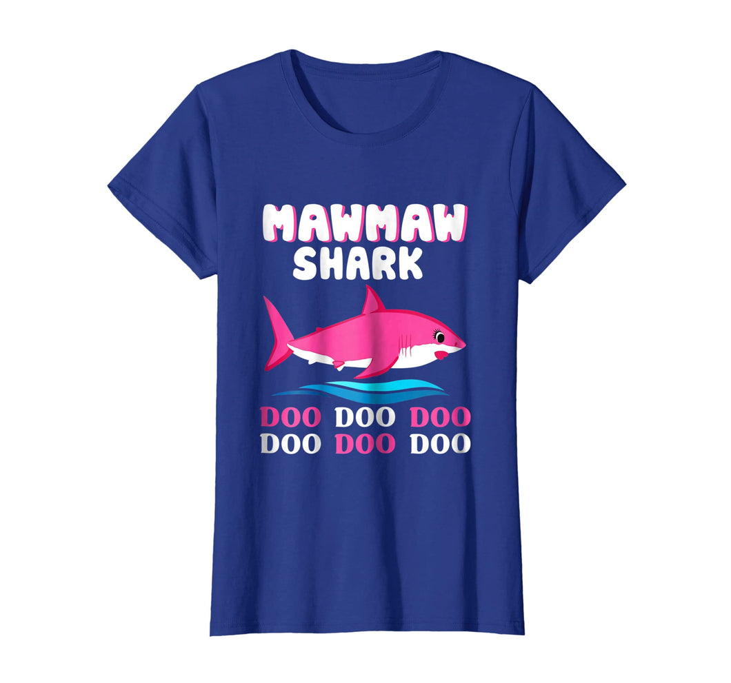 Mawmaw Shark T-shirt Doo Doo Doo - Mother's Day Gift Tee