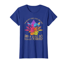 Load image into Gallery viewer, I&#39;m Mostly Peace Love And Light And A Little Go Yoga T-Shirt
