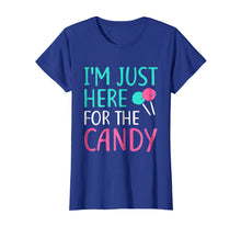 Load image into Gallery viewer, I'm Just Here For The Candy T-Shirt Halloween Gift Shirt
