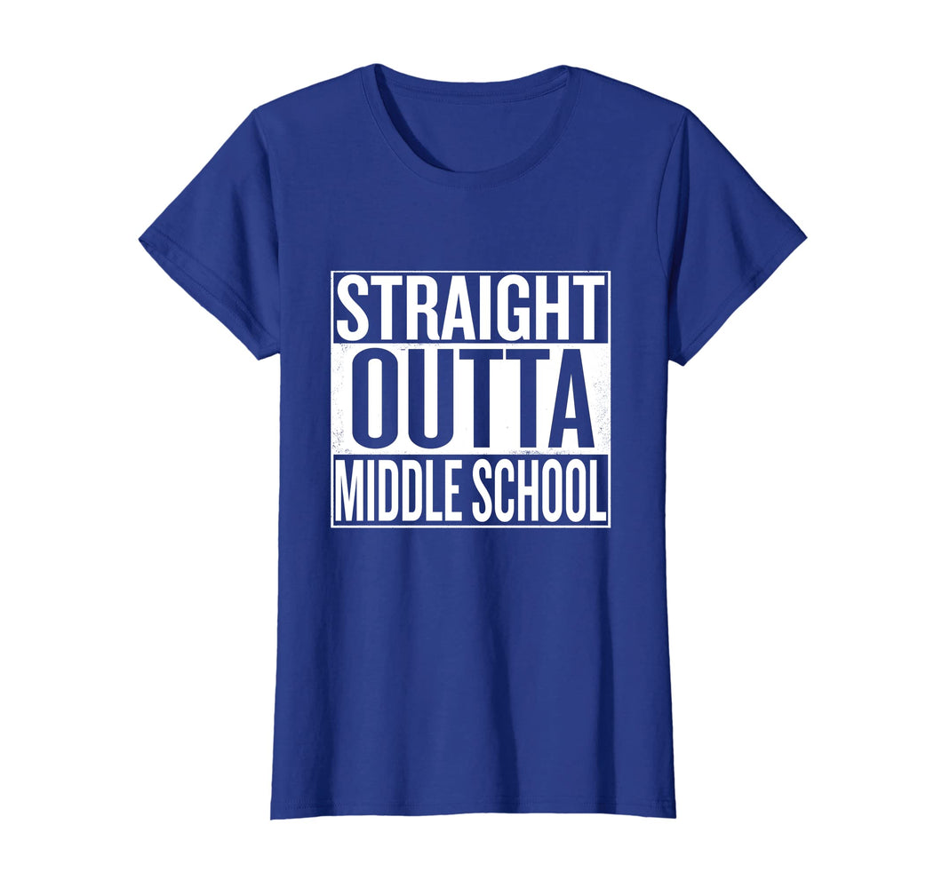 Straight Outta Middle School T-Shirt Funny Tee