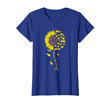 Load image into Gallery viewer, You are my sunshine t-shirt Cat sunflower
