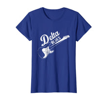 Load image into Gallery viewer, Mississippi Delta Blues Guitar Distress T-shirt
