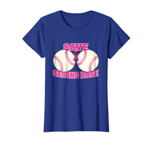Load image into Gallery viewer, Save The Second Base Breast Cancer Survivor T-shirt
