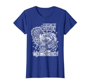 Funny Hunting Turkey Shirt Well Peppered Shotgun Season Tee