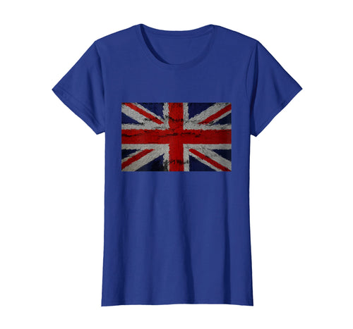 Union Jack Retro British Flag T-Shirt Tee
