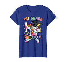 Load image into Gallery viewer, Dabbing Unicorn Graduation T shirt 1st Grade Girls Kids Boys
