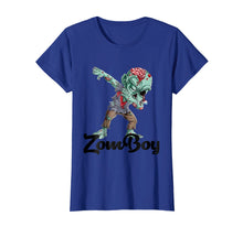 Load image into Gallery viewer, Dabbing Zombie Creepy Funny Halloween Kids dab Costume Tees
