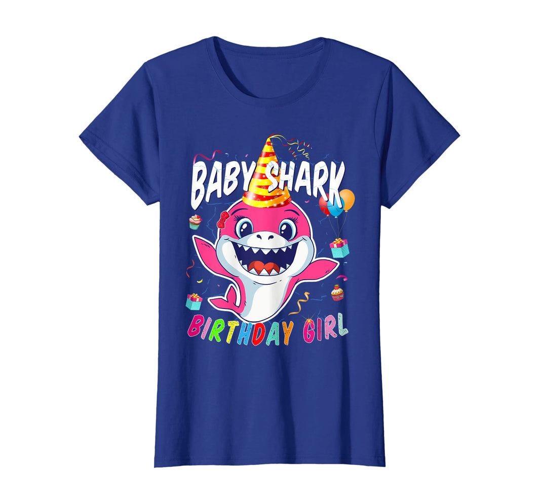 Birthday Girl Baby Shark T-Shirt