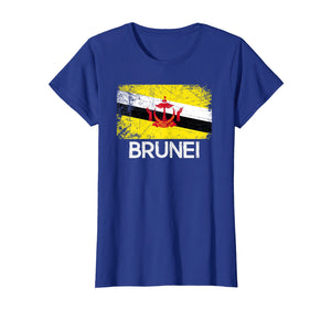 Bruneian Flag T-Shirt | Vintage Made In Brunei Gift