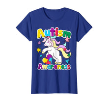 Load image into Gallery viewer, Autism Awareness T-Shirt Unicorn Puzzle Pieces Horse Gift
