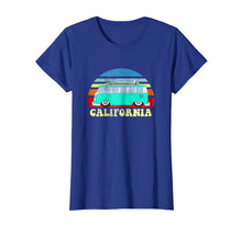 Load image into Gallery viewer, California Hippie Van Beach Vans Surfer T Shirt Retro
