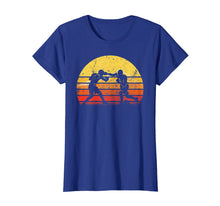 Load image into Gallery viewer, Vintage Retro Boxing Player Boxer Silhouette Sun TShirt Gift
