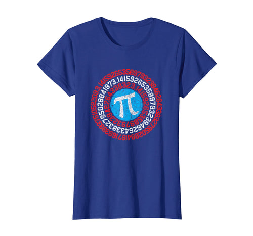 Pi Day Shirt Math Captain 3.14 Pi T-Shirt