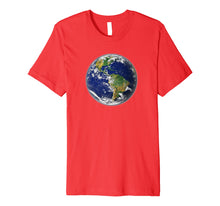 Load image into Gallery viewer, Planet Earth Globe T Shirt for Earth Day
