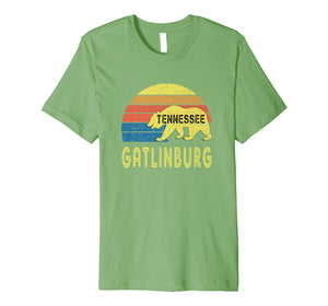 Gatlinburg Souvenir Shirt with a Vintage Style Bear Design