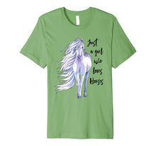 Load image into Gallery viewer, Just A Girl Who Loves Horses Shirt Horse Riding Women Gifts
