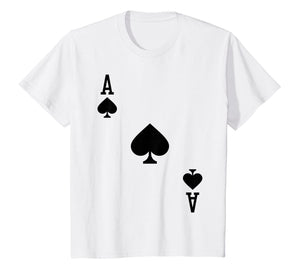 Ace of Spades Costume T-Shirt Halloween Deck of Cards