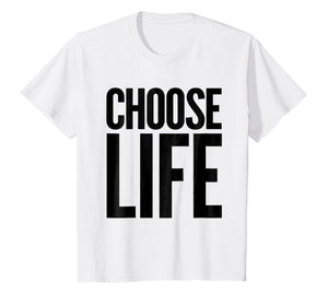 Choose Life Vintage Retro 80s Funny T-Shirt