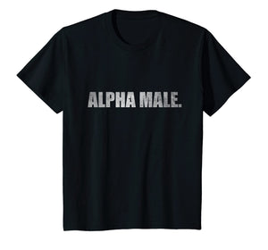 ALPHA MALE T SHIRT Gym Strong Mens Lifting Weights