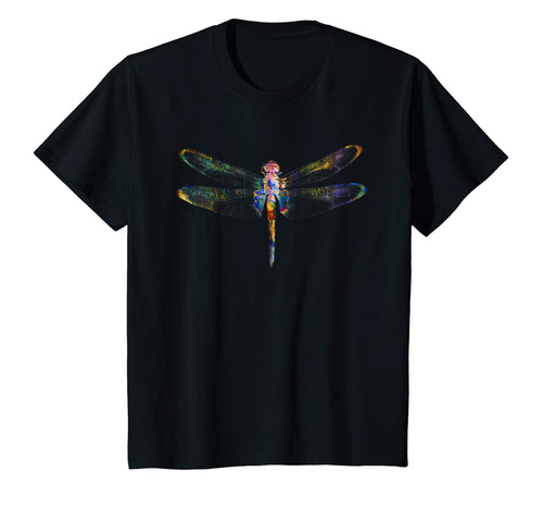 Watercolor Dragonfly Art Vintage Retro T Shirt