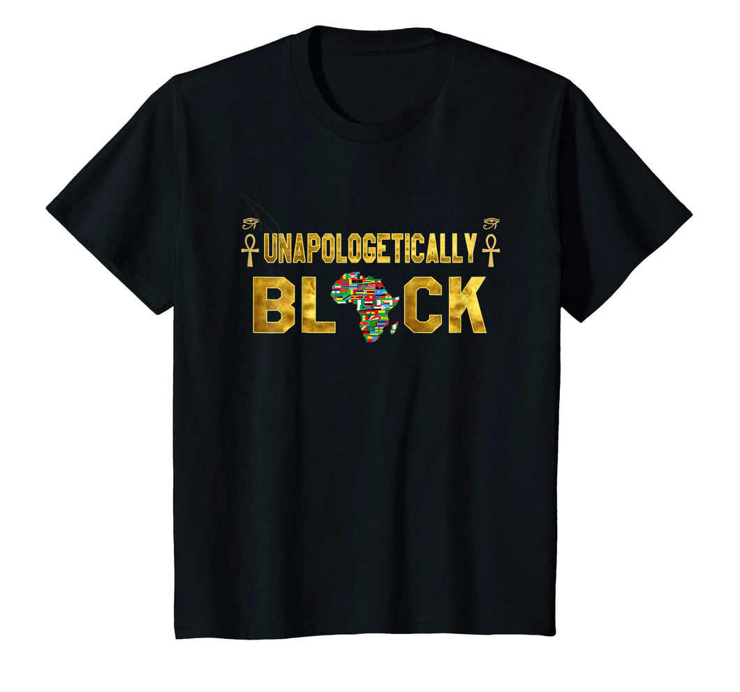 Kemetic Afrocentric Black Melanin Apparel T-Shirt African