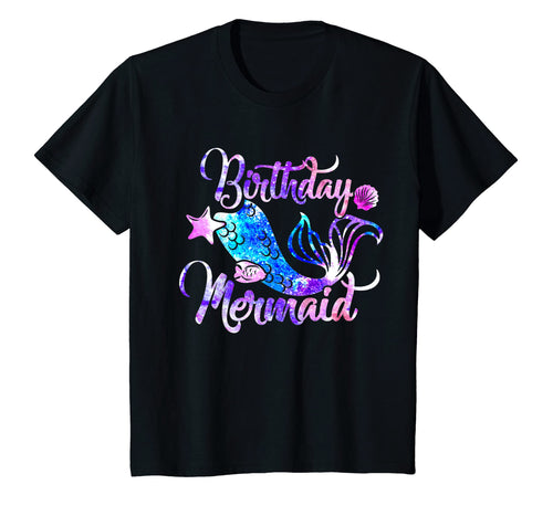Birthday Mermaid T-shirt Birthday Mermaid Outfit Costume