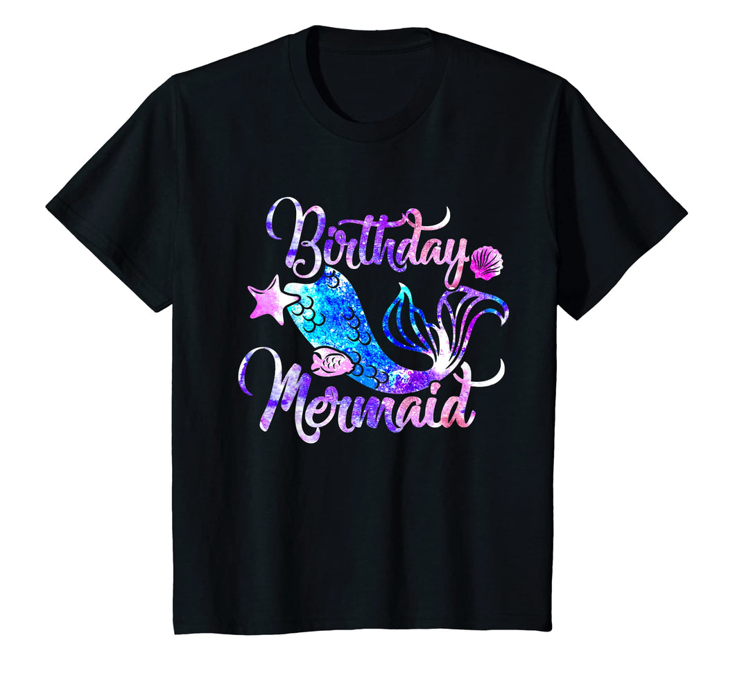 Birthday Mermaid T-shirt Birthday Mermaid Outfit Costume