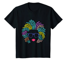 Load image into Gallery viewer, Afro Girl T-Shirt: Natural Hair &amp; Glasses, Black Women Art

