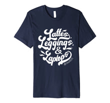 Load image into Gallery viewer, Latte Leggings &amp; Laptop Blogger Life T-Shirt
