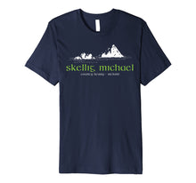Load image into Gallery viewer, Skellig Michael Souvenir Gift T-Shirt (Celtic Design)
