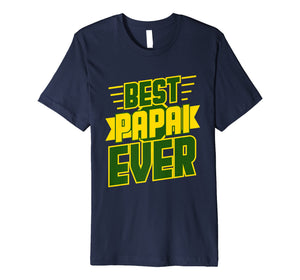 Best Papai Ever Awesome Brazilian Dad Brazil T-shirt Gift