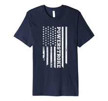 Load image into Gallery viewer, American Flag Powerstroke T-Shirt
