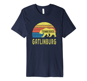 Gatlinburg Souvenir Shirt with a Vintage Style Bear Design