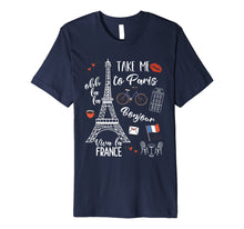 Load image into Gallery viewer, Paris Shirt Eiffel Tower France tshirt French Parisian Gifts

