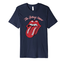 Load image into Gallery viewer, Mens The Rolling Stones Script Tongue Logo T-Shirt
