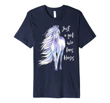 Load image into Gallery viewer, Just A Girl Who Loves Horses Shirt Horse Riding Women Gifts
