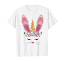 Load image into Gallery viewer, Cute Unicorn Rabbit Easter Day Girls Kids T-Shirt-125583
