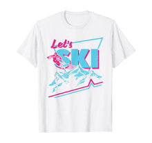 Load image into Gallery viewer, Retro Ski T-Shirt - Vintage 80s 90s Ski Outfit Ski Clothes T-Shirt-541925
